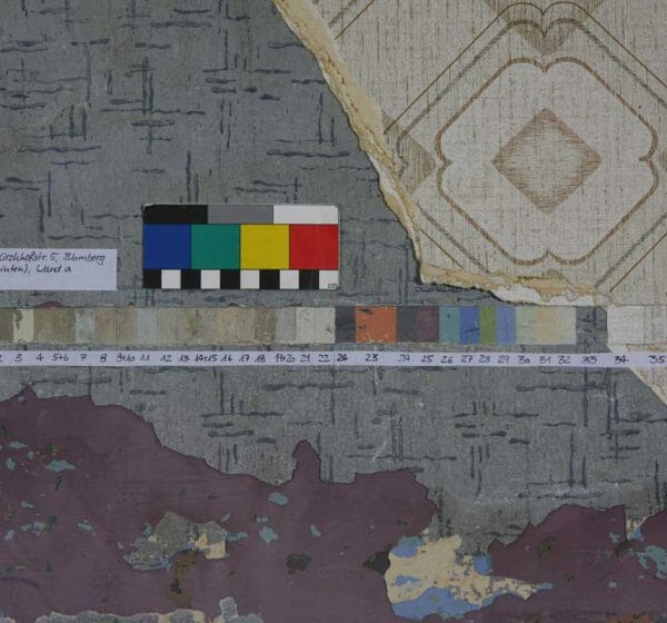 Stratigraphische Freilegung aller Anstrichschichten
