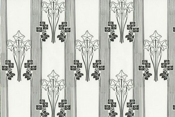Rekonstruktion einer Jugendstil-Tapete
